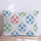 Soccer Ornament Trio Throw Pillow - Hillcroft Home
