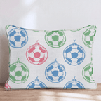 Soccer Ornament Trio Throw Pillow - Hillcroft Home