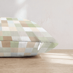 Soft Mosaic Neutrals Throw Pillow - Hillcroft Home