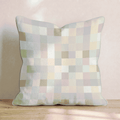 Soft Mosaic Neutrals Throw Pillow - Hillcroft Home