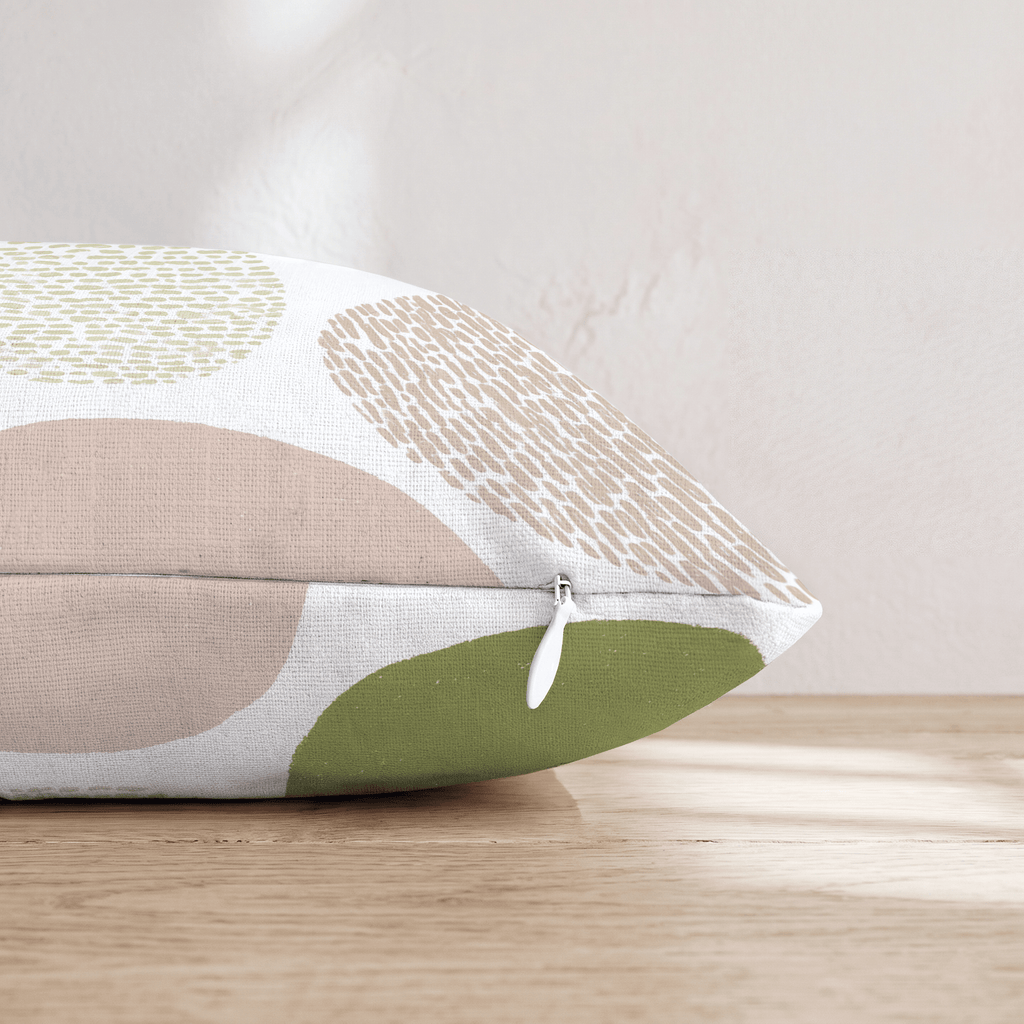 Soft Pebble Scatter Throw Pillow - Hillcroft Home