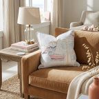 Soft Sail Day Throw Pillow - Hillcroft Home