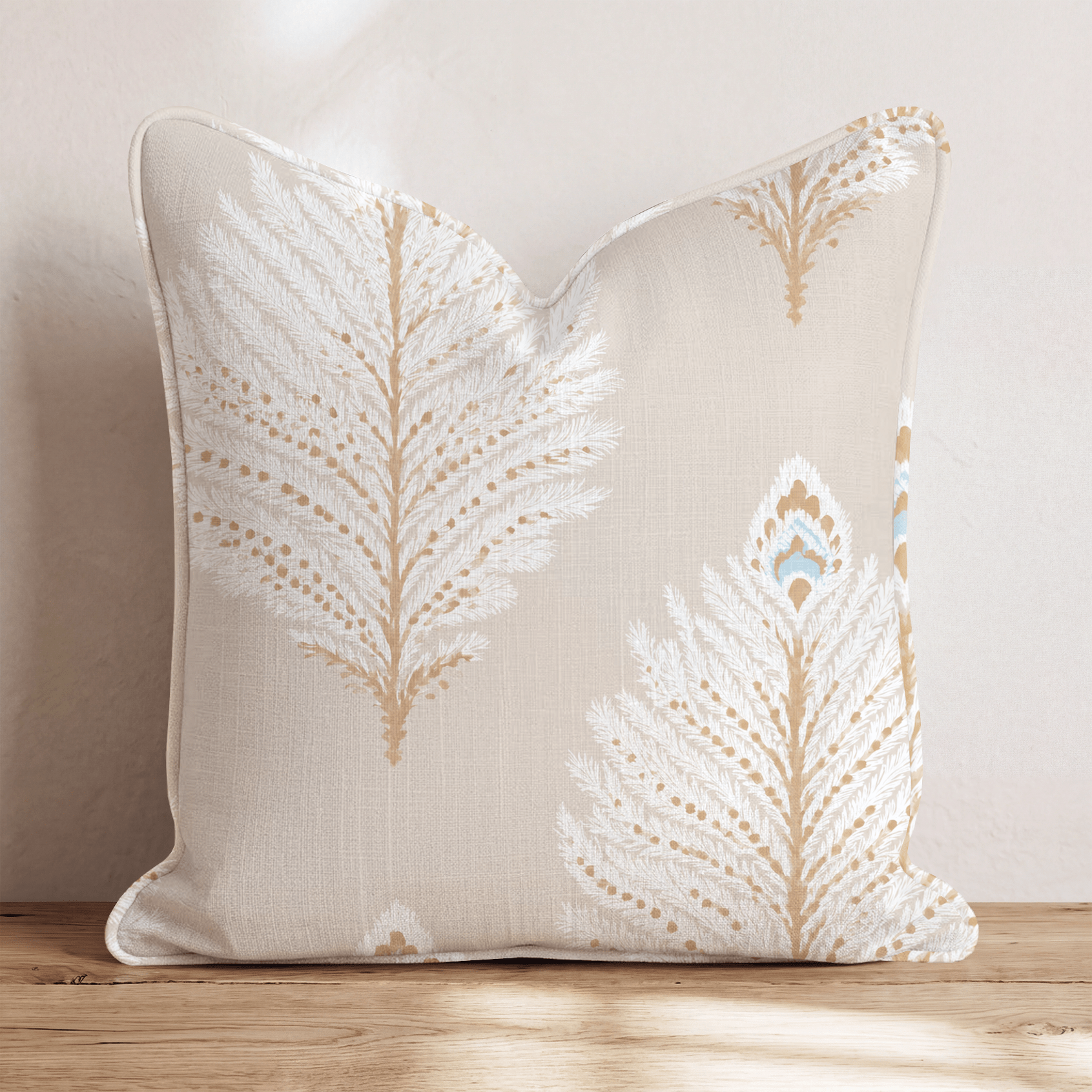 Solstice Fans Throw Pillow - Hillcroft Home