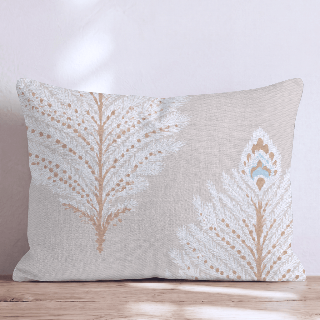 Solstice Fans Throw Pillow - Hillcroft Home