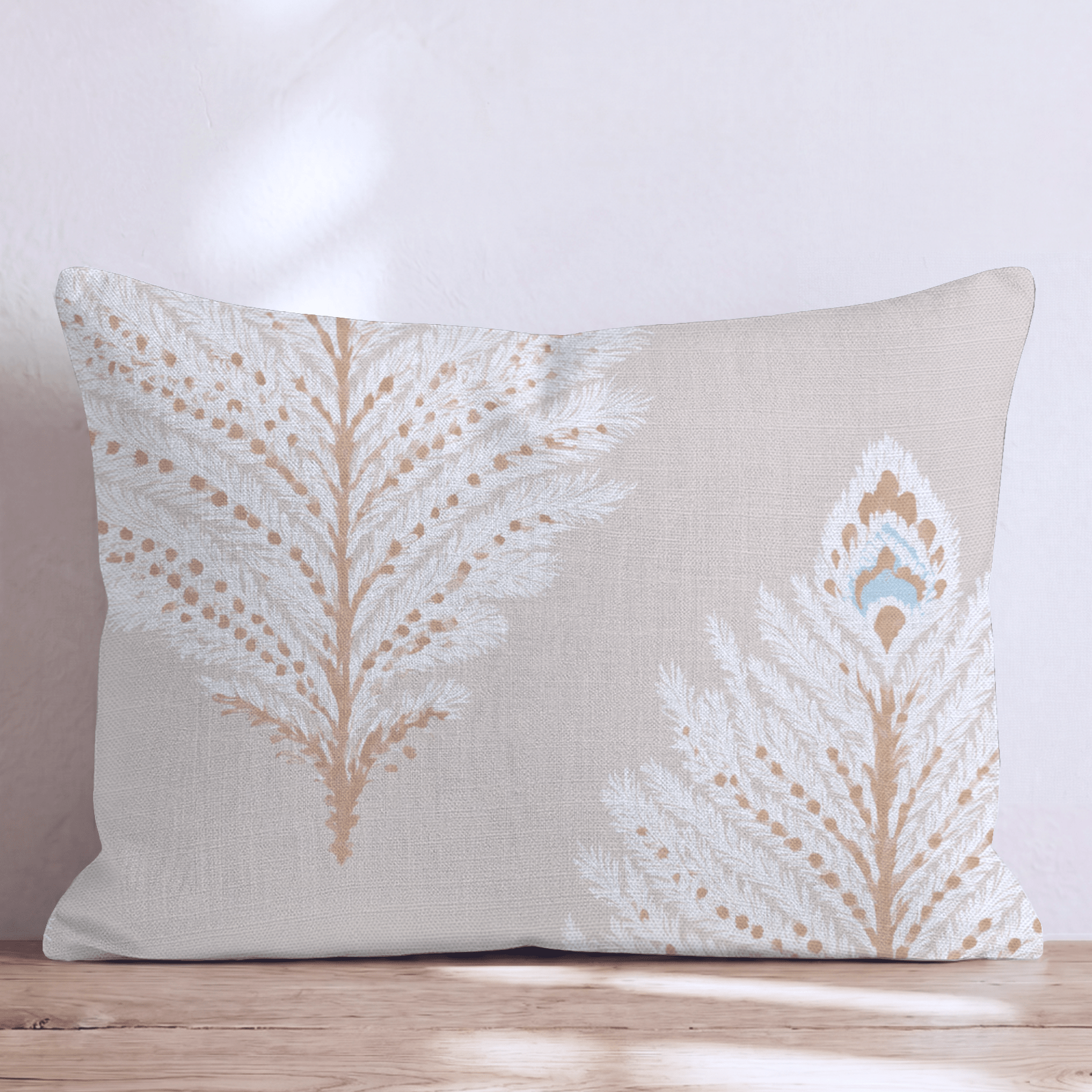 Solstice Fans Throw Pillow - Hillcroft Home