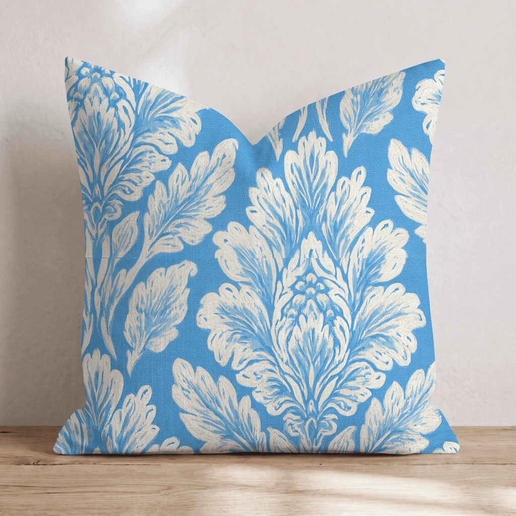Sour Blue Raspberry Throw Pillow - Hillcroft Home