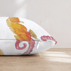 Sparkles Seahorse Throw Pillow - Hillcroft Home