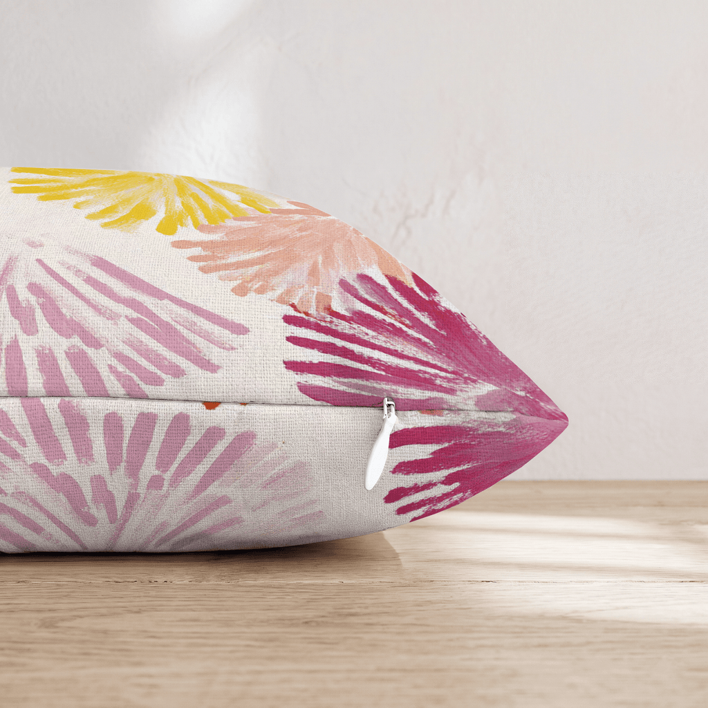 Sparkling Poms Throw Pillow - Hillcroft Home