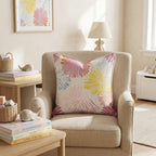 Sparkling Poms Throw Pillow - Hillcroft Home