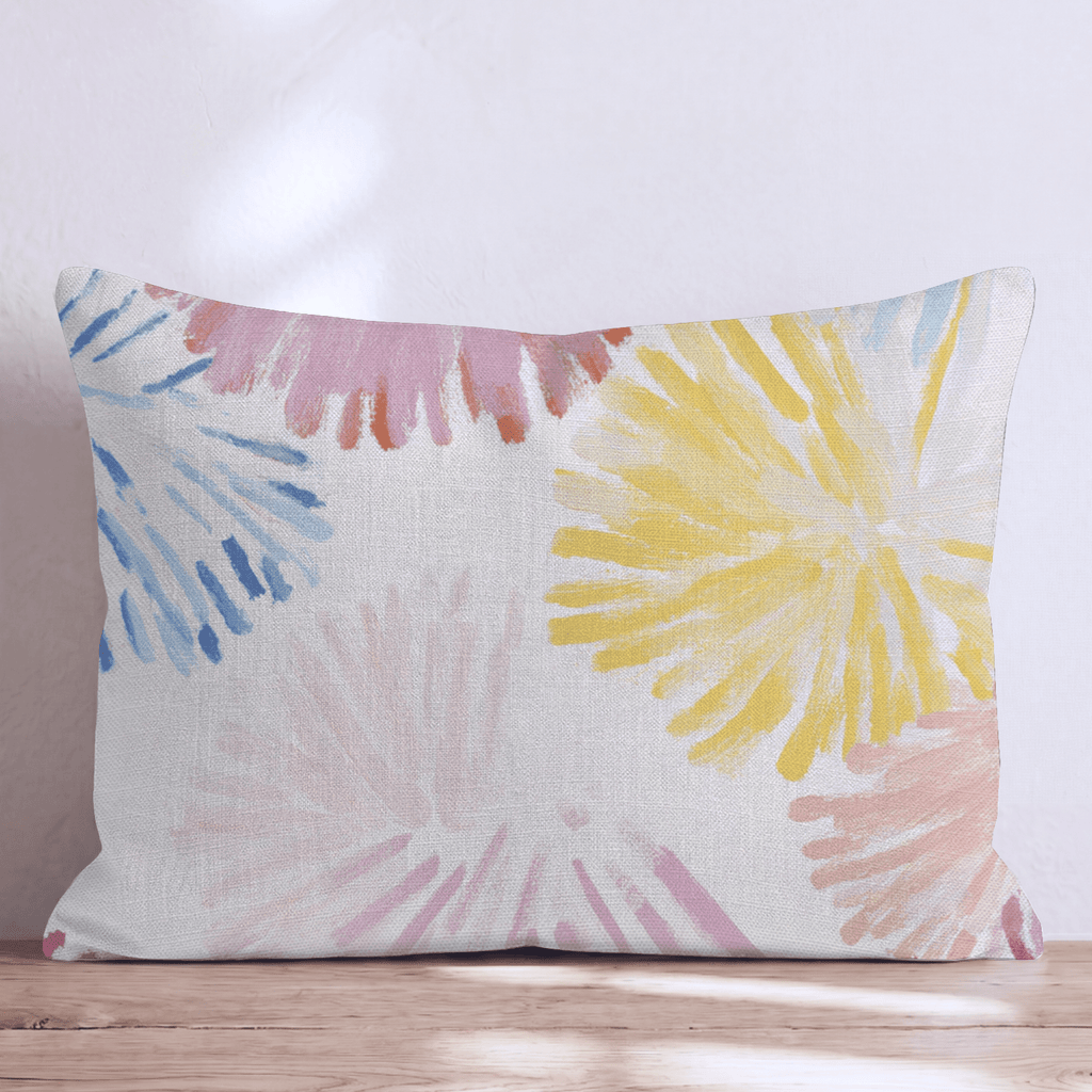 Sparkling Poms Throw Pillow - Hillcroft Home