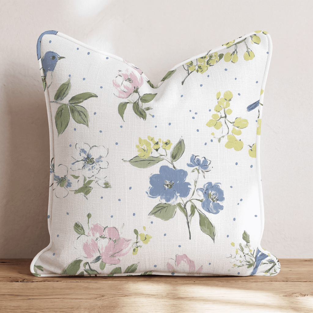 Speckled Spring Throw Pillow - Hillcroft Home