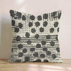 Speckled Stripes Throw Pillow - Hillcroft Home
