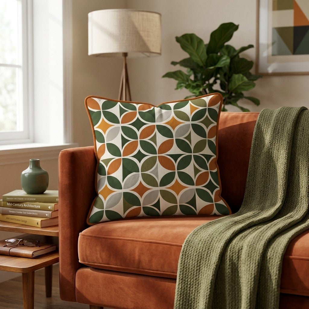 Spectrum Form Throw Pillow - Hillcroft Home