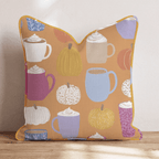 Spiced and Nice Throw Pillow - Hillcroft Home