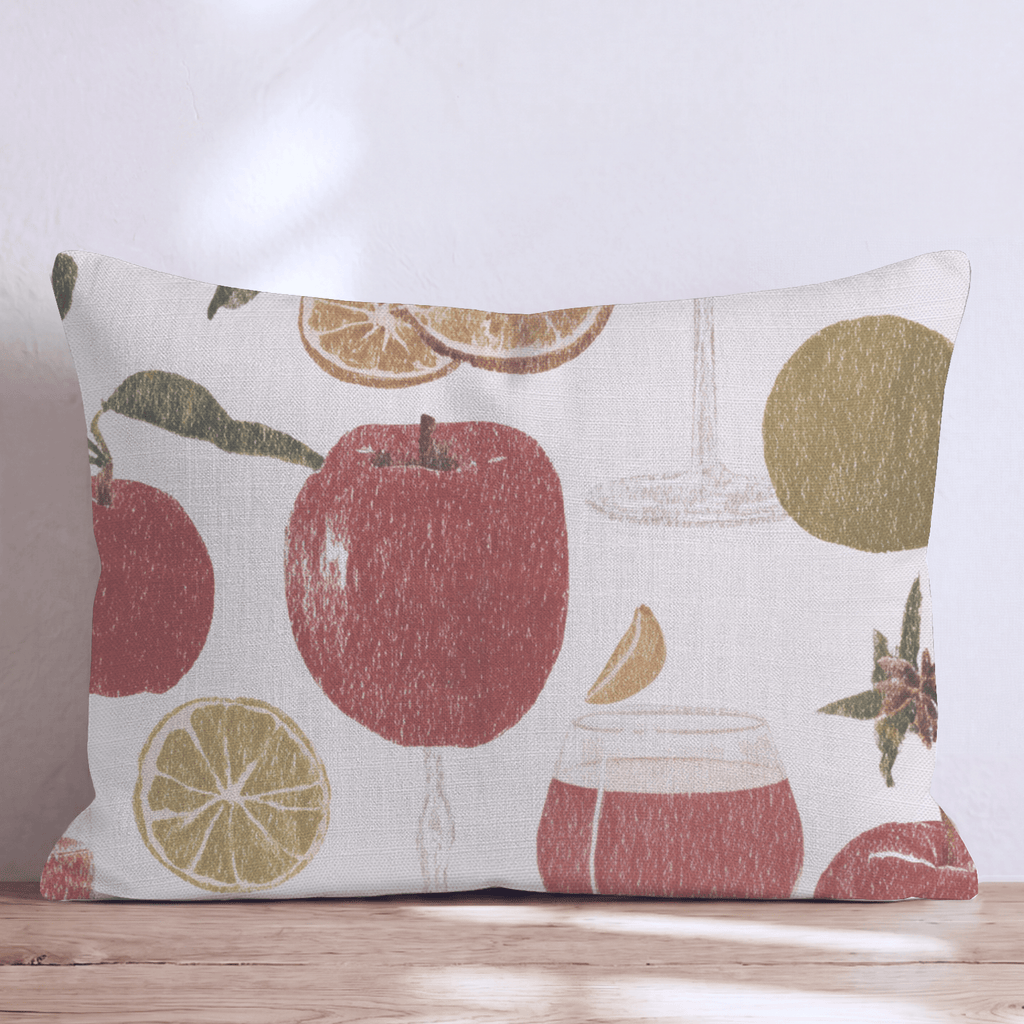 Spiked Cider Hour Throw Pillow - Hillcroft Home