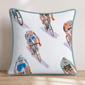 Spoke Society Throw Pillow - Hillcroft Home