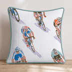 Spoke Society Throw Pillow - Hillcroft Home