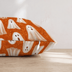 Spooky Ghost Toss Throw Pillow - Hillcroft Home