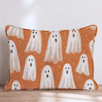 Spooky Ghost Toss Throw Pillow - Hillcroft Home