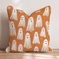 Spooky Ghost Toss Throw Pillow - Hillcroft Home