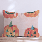 Spooky In Pink Throw Pillow - Hillcroft Home