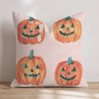 Spooky In Pink Throw Pillow - Hillcroft Home