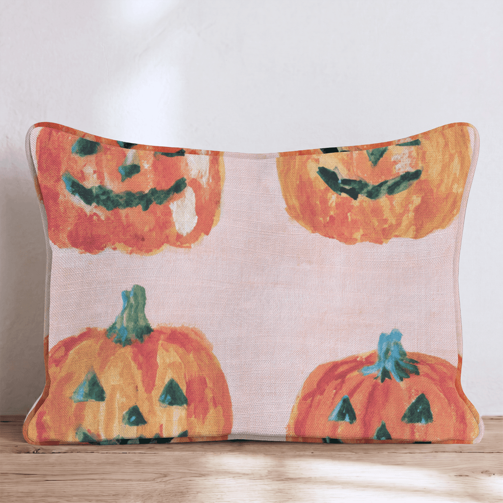 Spooky In Pink Throw Pillow - Hillcroft Home