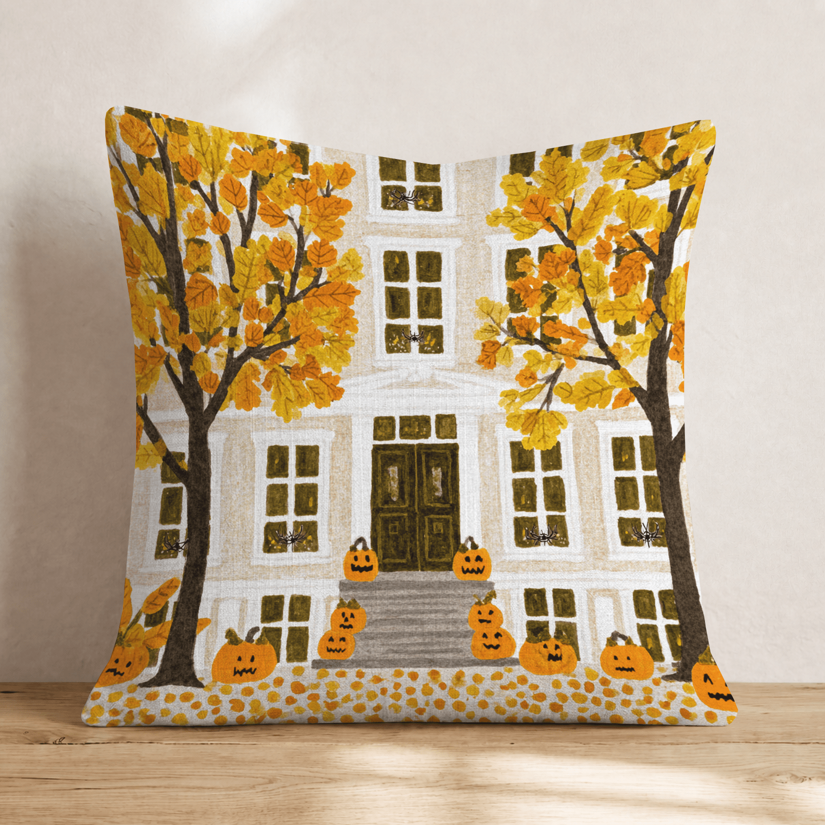 Spooky Season Halloween Throw Pillow - Hillcroft Home