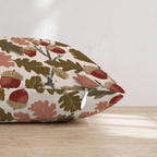 Spotted Acorns Throw Pillow - Hillcroft Home