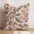 Spotted Acorns Throw Pillow - Hillcroft Home
