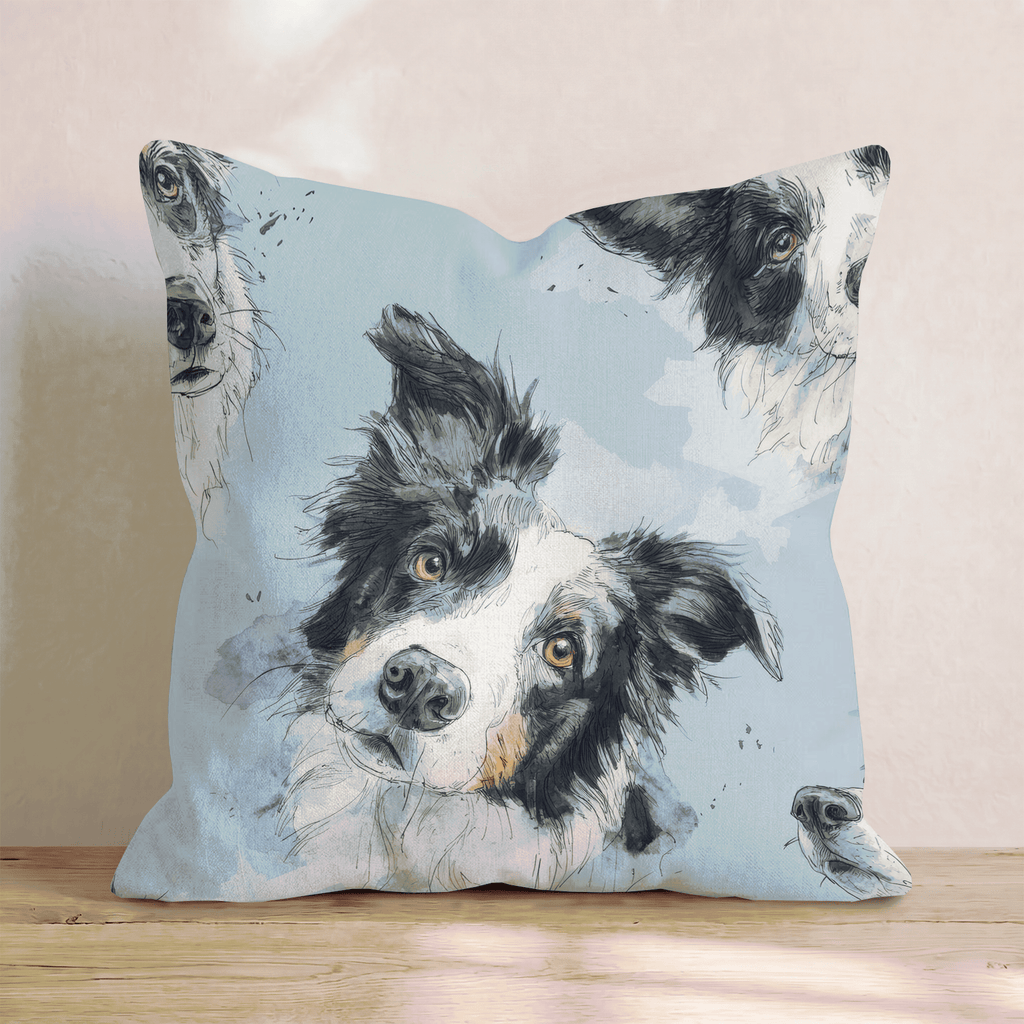 Spotted Pooch Throw Pillow - Hillcroft Home