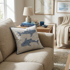 Spotted Sharks Throw Pillow - Hillcroft Home