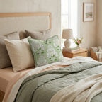 Spring Blossoms Throw Pillow - Hillcroft Home