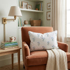 Spring Bluebells Throw Pillow - Hillcroft Home