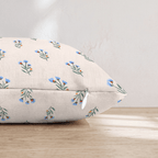 Spring Bluebells Throw Pillow - Hillcroft Home