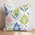 Spring Damask Throw Pillow - Hillcroft Home
