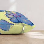 Spring Print Press Throw Pillow - Hillcroft Home