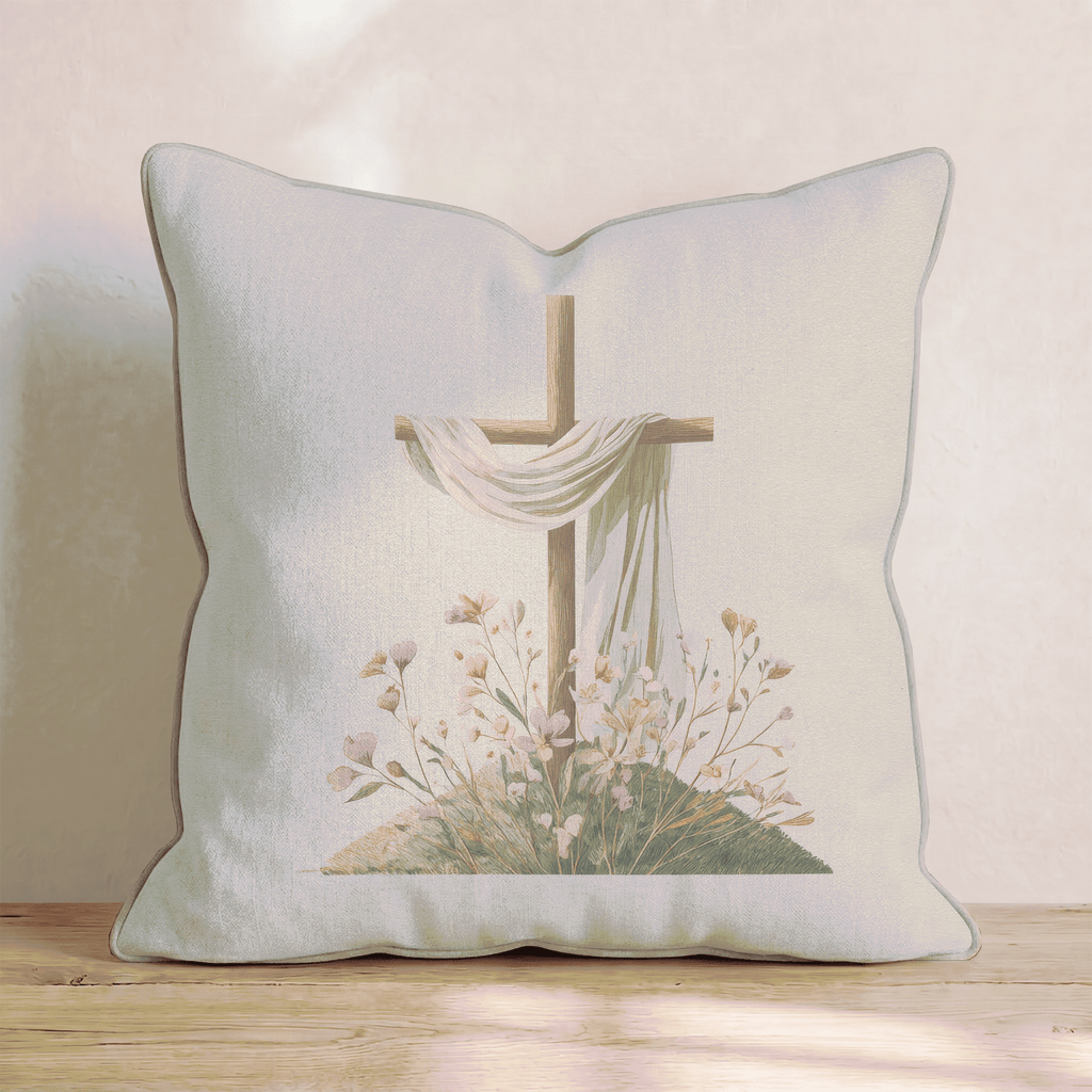 Spring Sunday Throw Pillow - Hillcroft Home