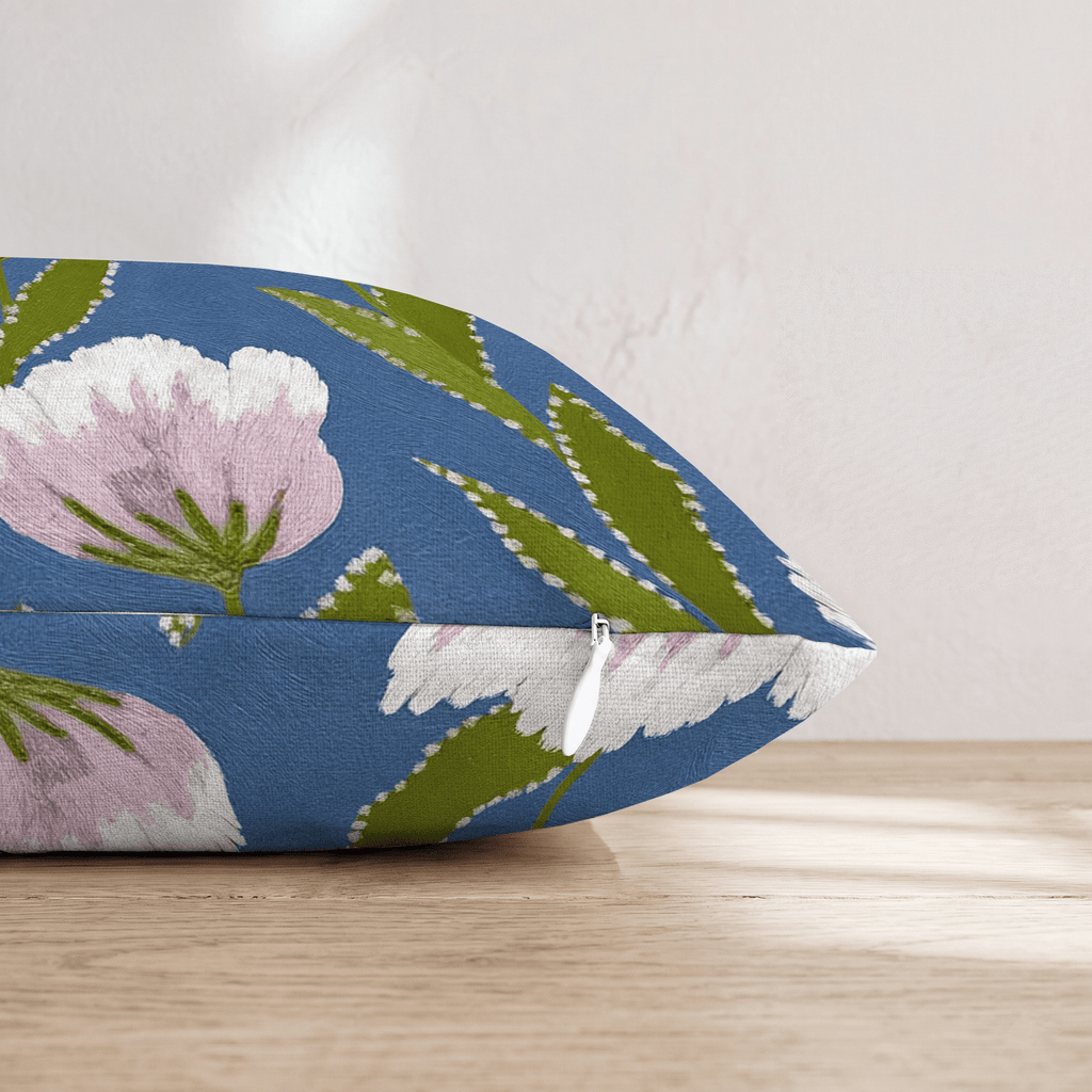 Spring Tulip Bloom Throw Pillow - Hillcroft Home