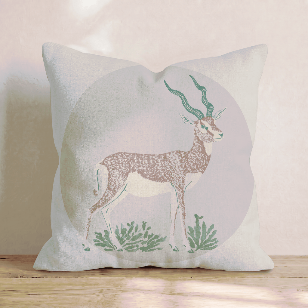 Springbok Throw Pillow - Hillcroft Home