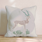 Springbok Throw Pillow - Hillcroft Home