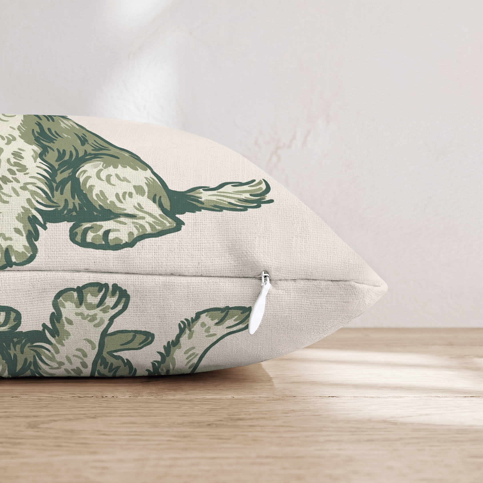 Springer Spaniel Throw Pillow - Hillcroft Home