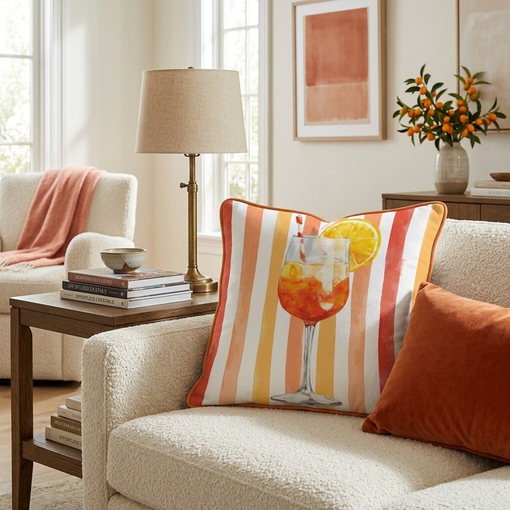 Spritz Fizz Throw Pillow - Hillcroft Home