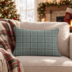Spruce Goose Plaid Throw Pillow throw pillow - Hillcroft Home