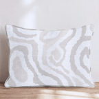 Squiggles and Patterns Toasted Throw Pillow throw pillow - Hillcroft Home