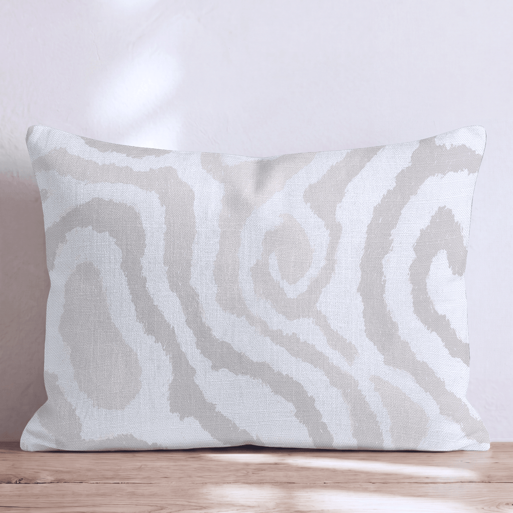 Squiggles and Patterns Toasted Throw Pillow throw pillow - Hillcroft Home