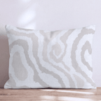 Squiggles and Patterns Toasted Throw Pillow throw pillow - Hillcroft Home