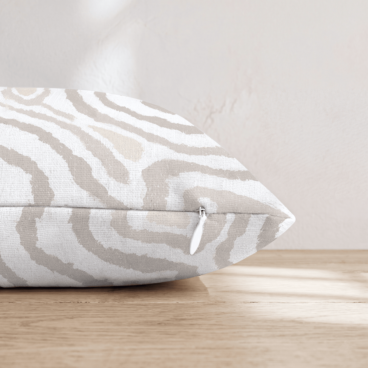 Squiggles and Patterns Toasted Throw Pillow throw pillow - Hillcroft Home