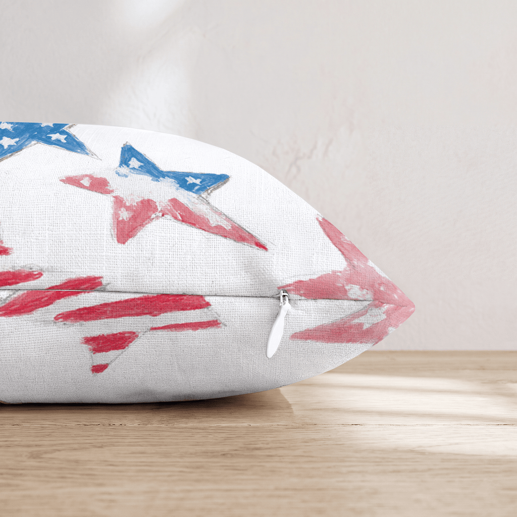 Star Spangled Throw Pillow - Hillcroft Home