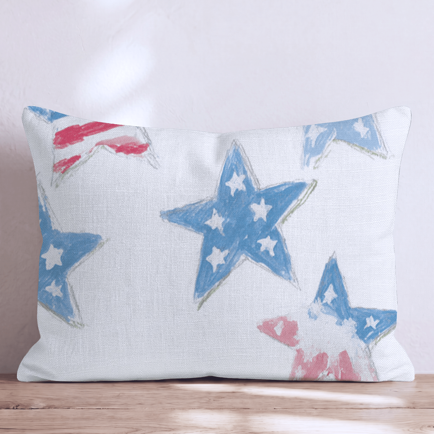 Star Spangled Throw Pillow - Hillcroft Home